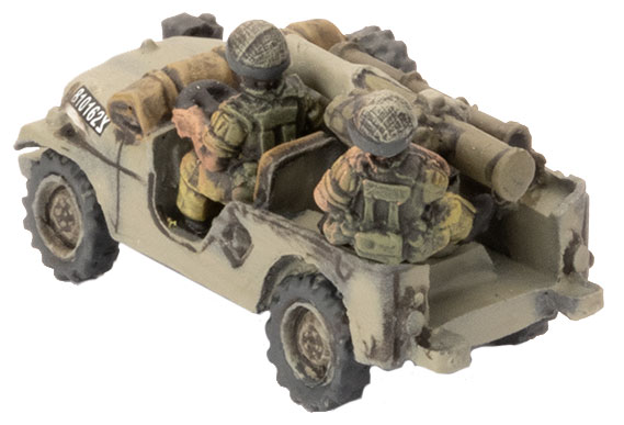 WWIII: Oil War: Jeep (TOW) Platoon (x4 Jeeps) - Good Games