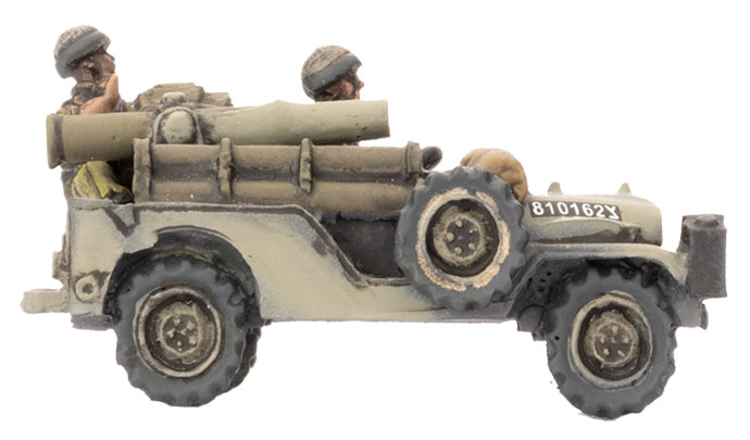WWIII: Oil War: Jeep (TOW) Platoon (x4 Jeeps) - Good Games