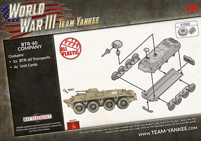 BTR-60 Transport Platoon (Plastic) (x5) - Good Games