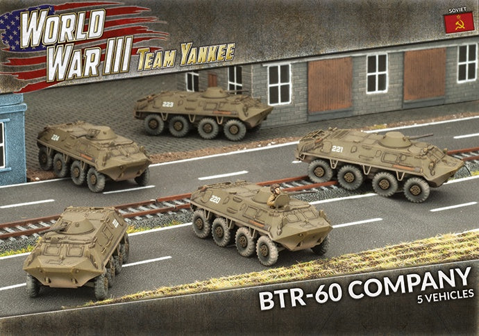 BTR-60 Transport Platoon (Plastic) (x5) - Good Games