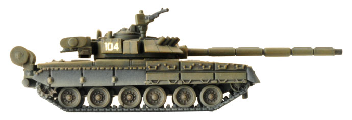 WWIII: Soviet: T-80 Tank Company (x5 Plastic) - Good Games