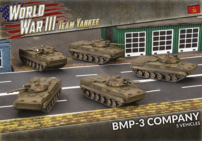 WWIII: Soviet: BMP-3 Company (x5 Plastic) - Good Games