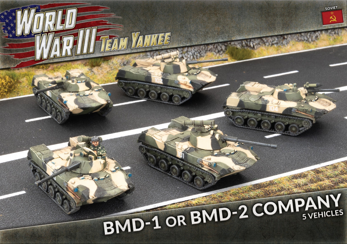 WWIII: Soviet: BMD Company (x5 Plastic) - Good Games