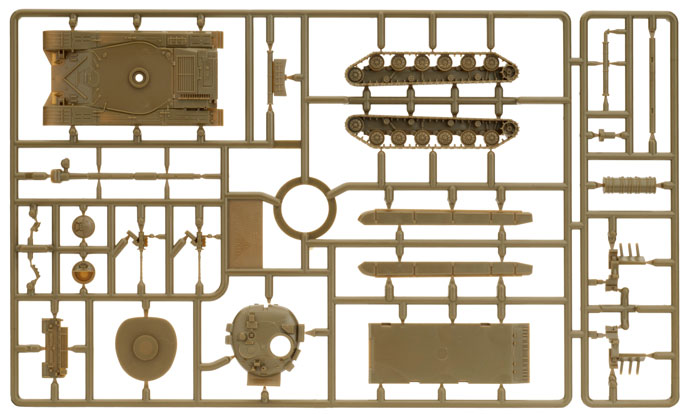 WWIII: Soviet: T-64BV Tank Company (x5 Plastic) - Good Games