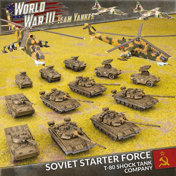 Soviet Starter Force: t80 Shock Battalion (Plastic) - Good Games
