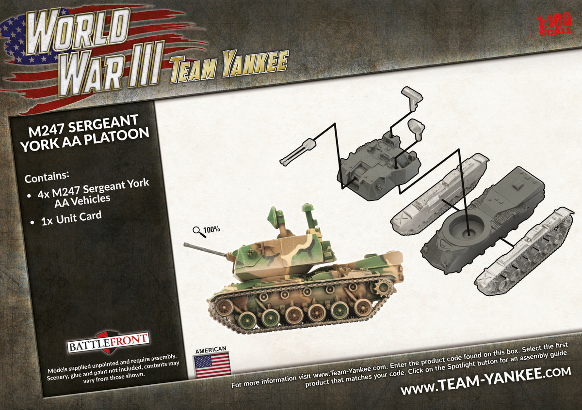 WWIII: American: M247 Sergeant York AA Platoon - Good Games