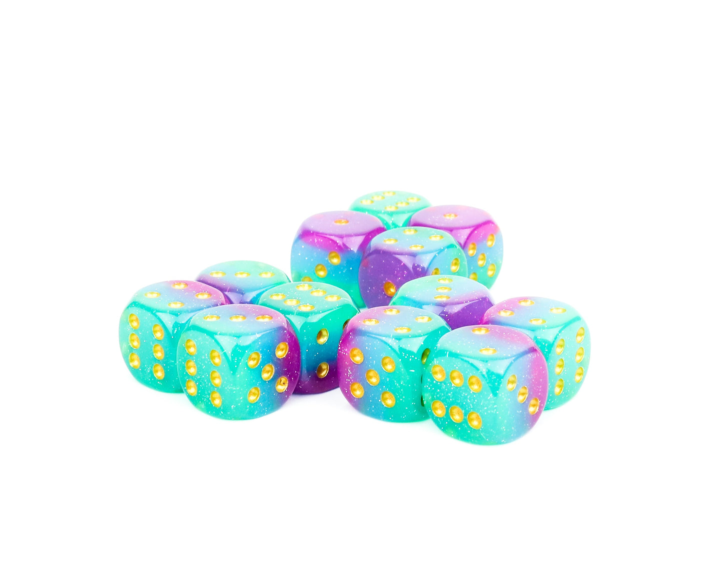Sirius Dice - Northern Lights D6 Dice Set 16mm - Good Games