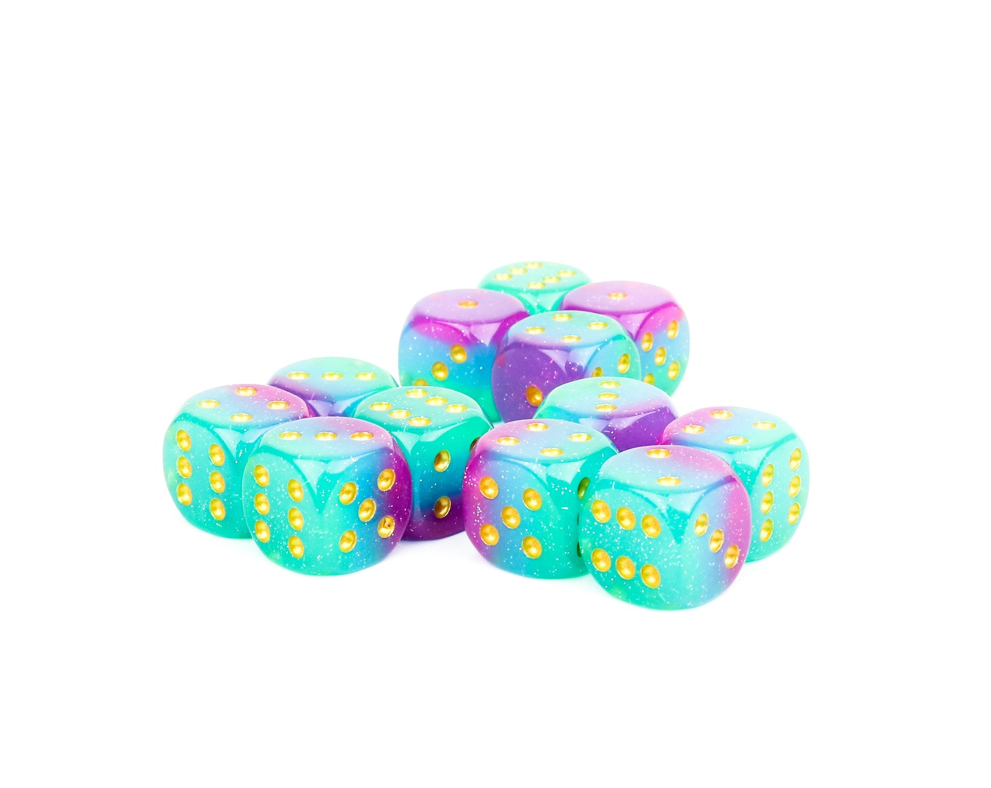 Sirius Dice - Northern Lights D6 Dice Set 16mm - Good Games