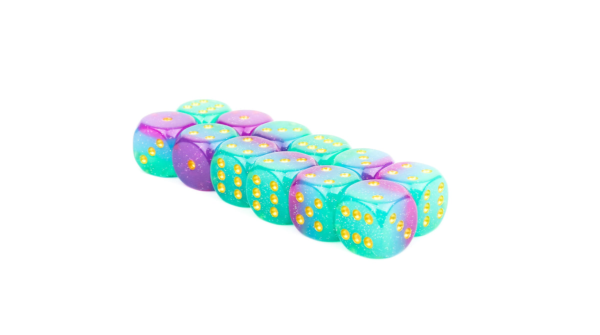 Sirius Dice - Northern Lights D6 Dice Set 16mm