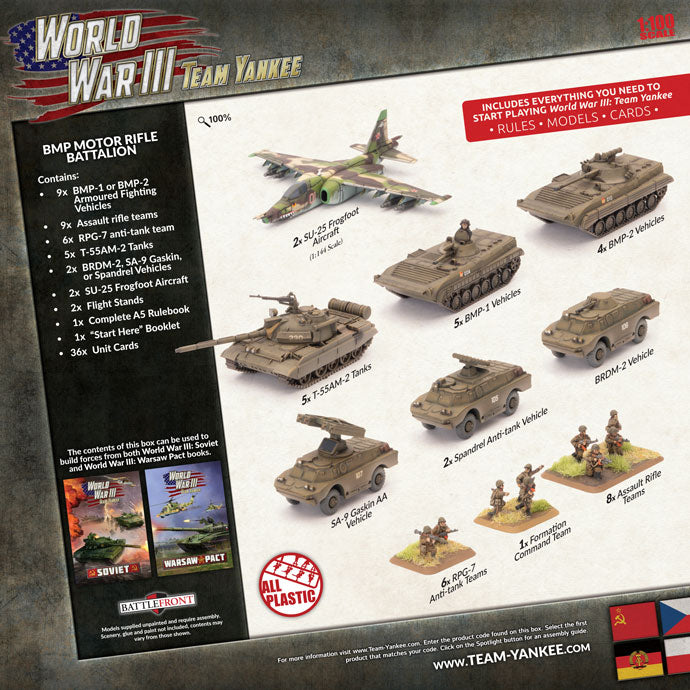 WWIII: Warsaw Pact Starter Force - BMP Motor Rifle Battalion - Good Games