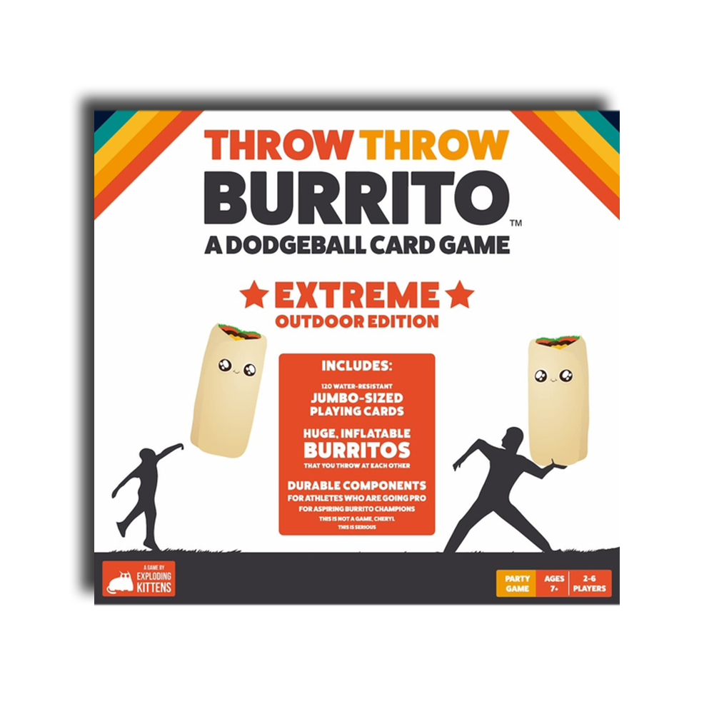 Throw Throw Burrito Extreme Outdoor Edition