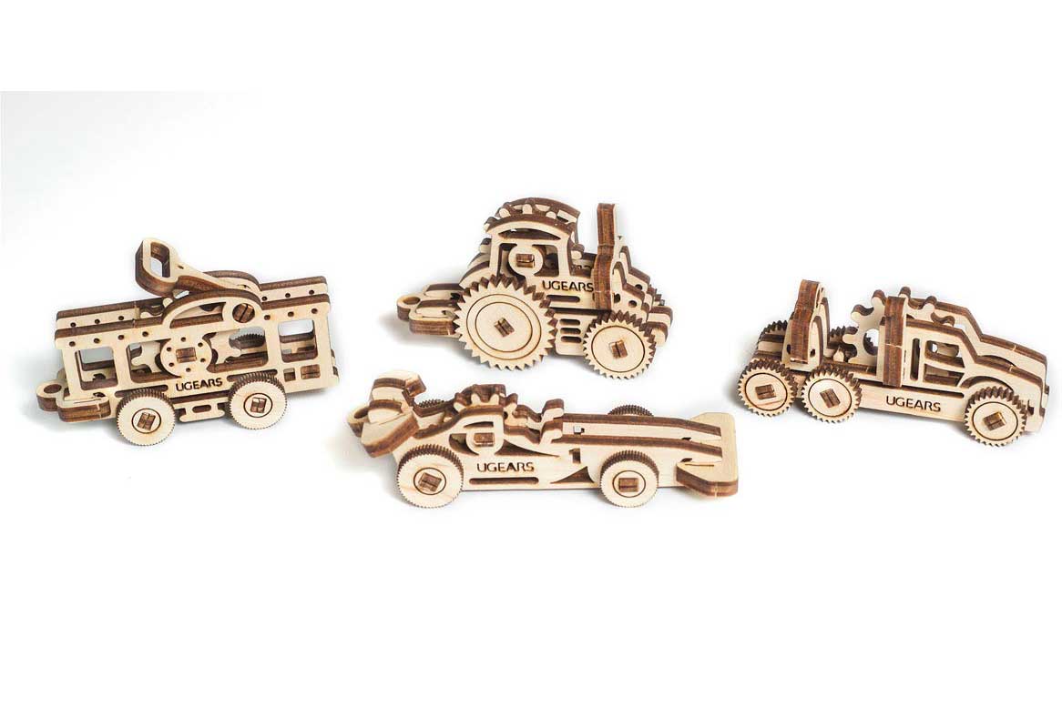 Ugears - U-Fidgit Vehicles