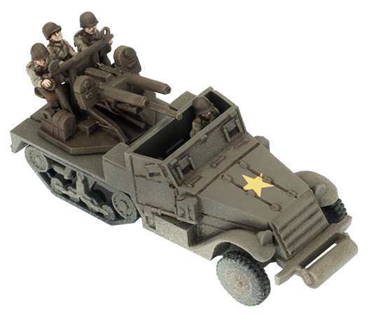 Team Yankee T28e1 (37mm & .50cal) Aaa (SP) Platoon (4x) - Good Games