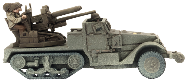 Team Yankee T28e1 (37mm &amp; .50cal) Aaa (SP) Platoon (4x) - Good Games
