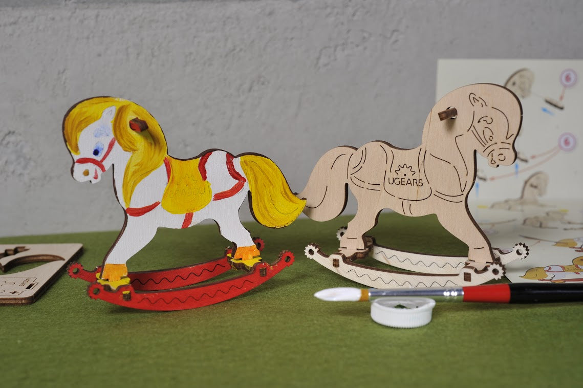 Ugears - Color Rocking Horse