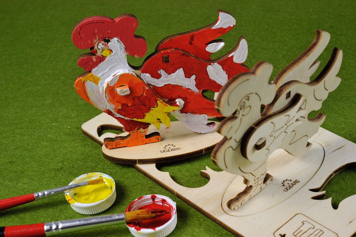 Ugears - Color Cockerel