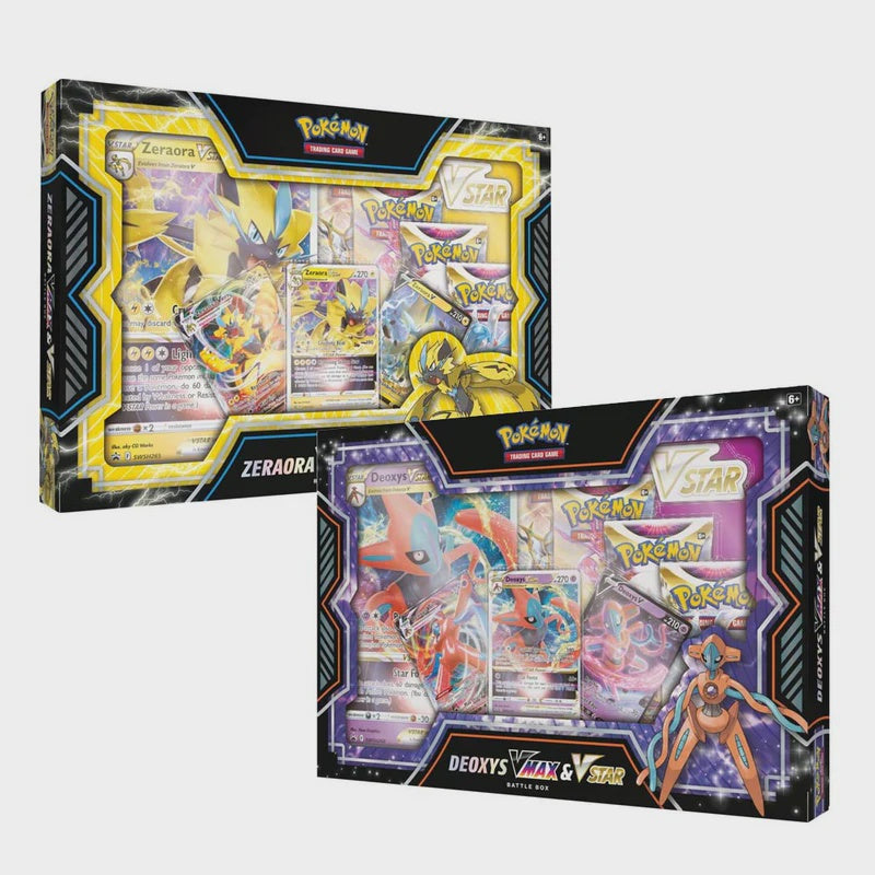 Pokemon TCG - Deoxys/Zeraora VMAX &amp; VSTAR Battle Box