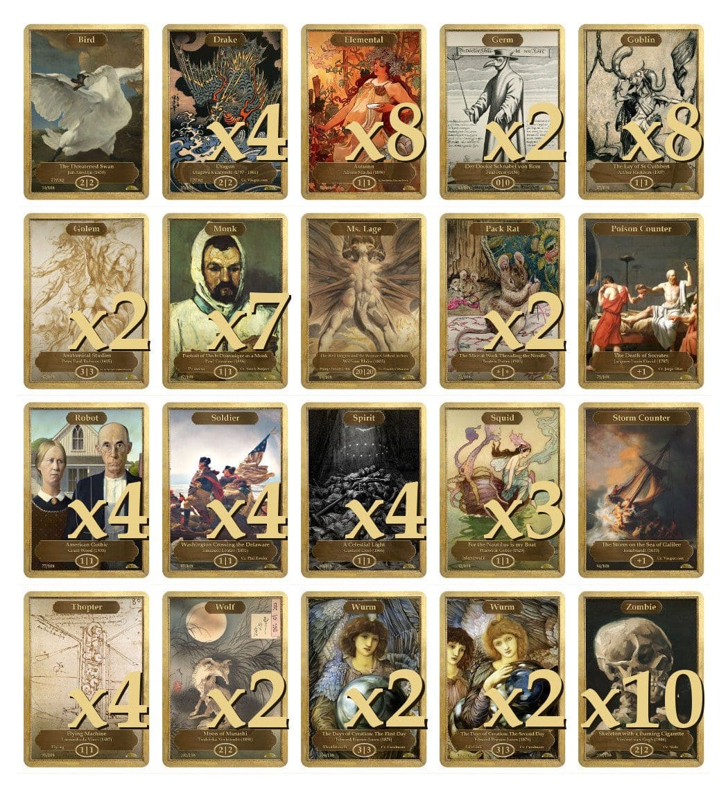 Classic Art Tokens Vintage Collection - Good Games