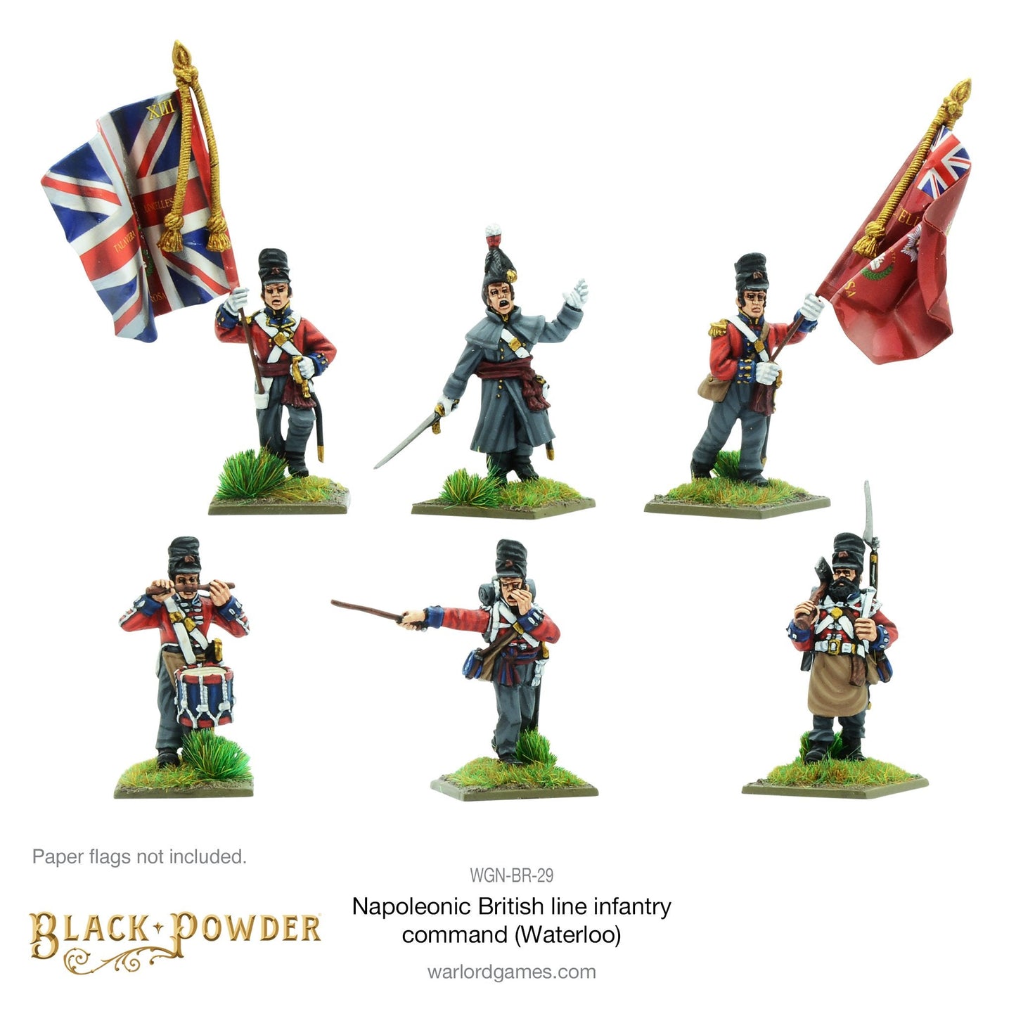 Waterloo British Line Infantry Command - Good Games