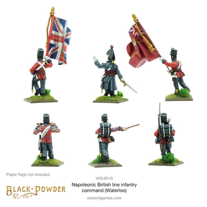 Waterloo British Line Infantry Command - Good Games