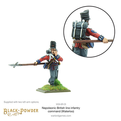 Waterloo British Line Infantry Command - Good Games