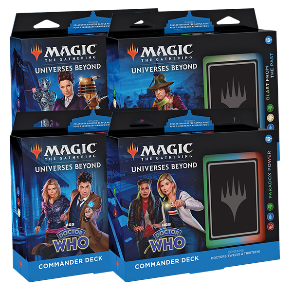 Magic: The Gathering - Universes Beyond: Doctor Who Commander Deck Combo - Good Games