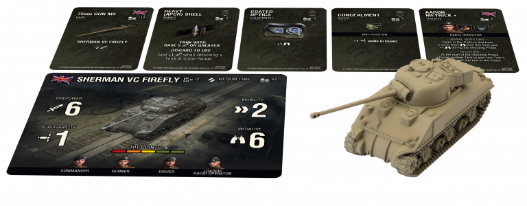 World of Tanks Miniatures Game - Sherman VC Firefly - Good Games