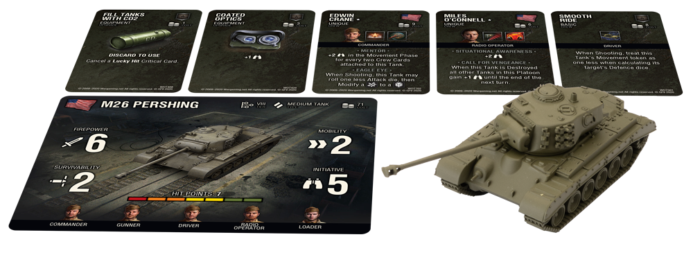 World of Tanks Miniatures Game - M26 Pershing - Good Games