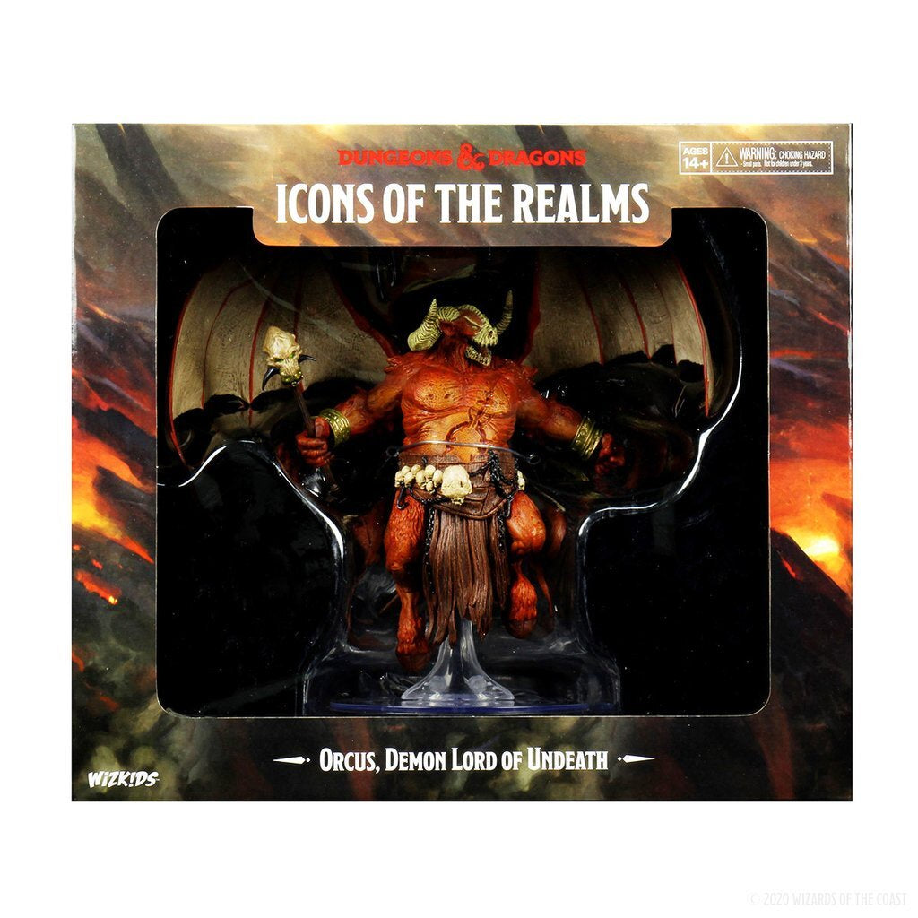 D&D Icons of the Realms Demon Lord Orcus Demon Lord of Undeath Premium Figure - Good Games