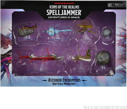 Dungeons & Dragons Icons of the Realms Ship Scale Asteroid Encounters - Good Games