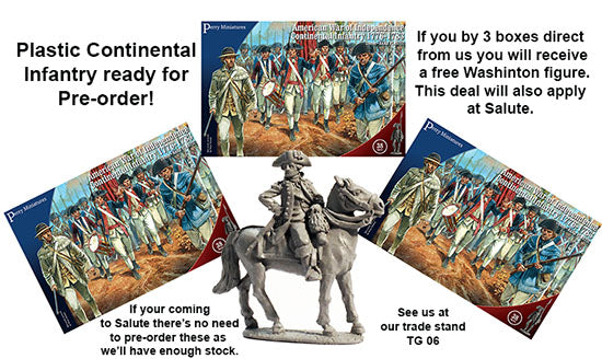 Perry Miniatures Awi Continental Infantry 1776-1783 - Good Games