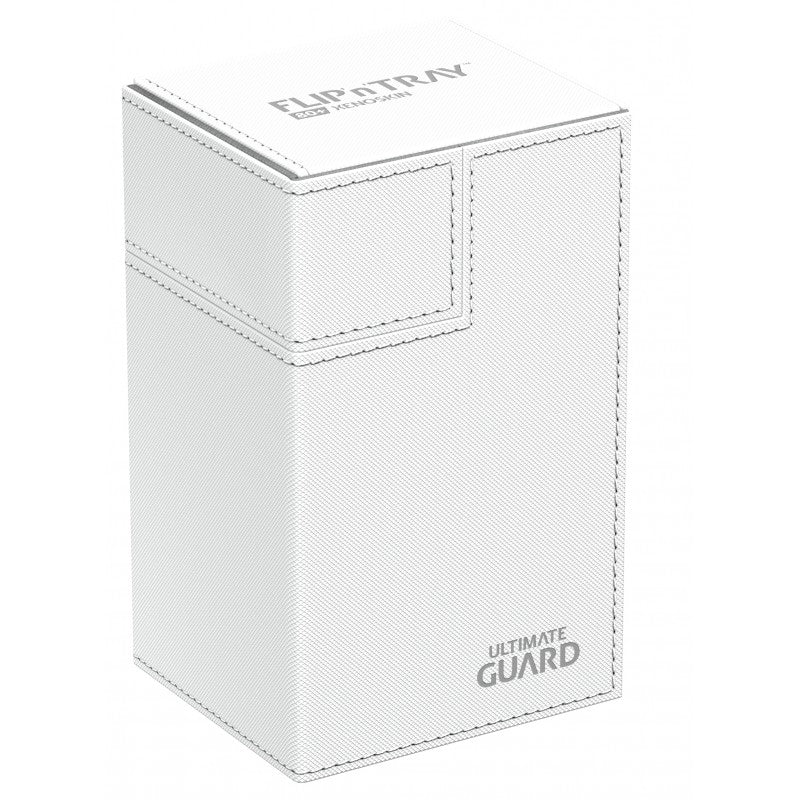 Ultimate Guard - Flip N Tray Deck Case 80+ Standard Size Xenoskin White