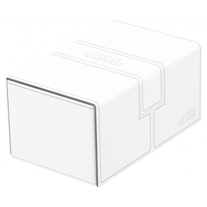 Ultimate Guard - Twin Flip N Tray Deck Case 160+ Standard Size Xenoskin White - Good Games