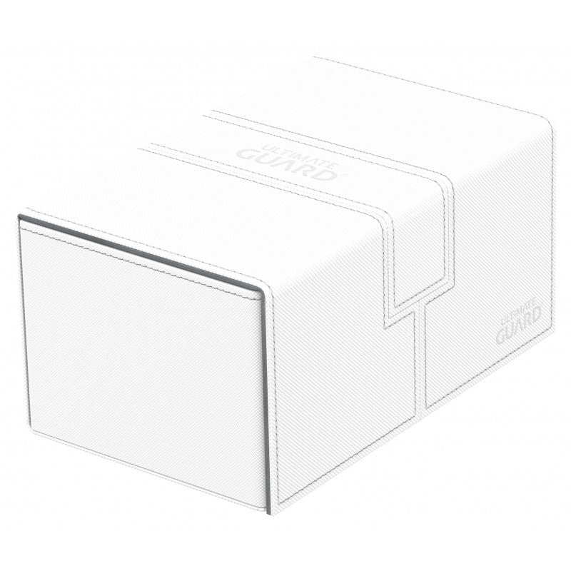 Ultimate Guard - Twin Flip N Tray Deck Case 160+ Standard Size Xenoskin White - Good Games