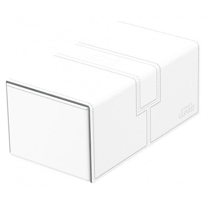 Ultimate Guard - Twin Flip N Tray Deck Case 200+ Standard Size Xenoskin White - Good Games