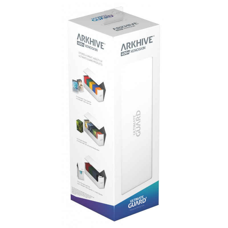 Ultimate Guard - Arkhive Flip Case 400+ Standard Size Xenoskin White - Good Games