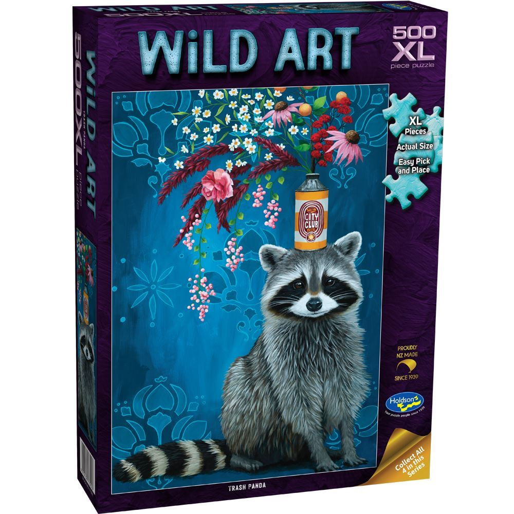 Holdson - Wild Art Trash Panda 500 Piece Xl Jigsaw