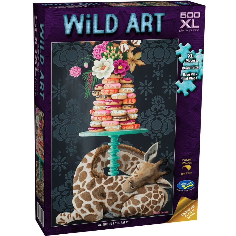 Holdson - Wild Art Waiting For Party 500 Piece Xl Jigsaw