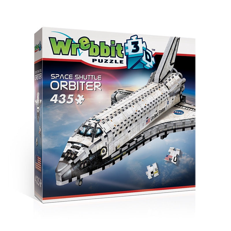 Wrebbit - Space Shuttle Orbiter - 435 Piece 3D Jigsaw - Good Games