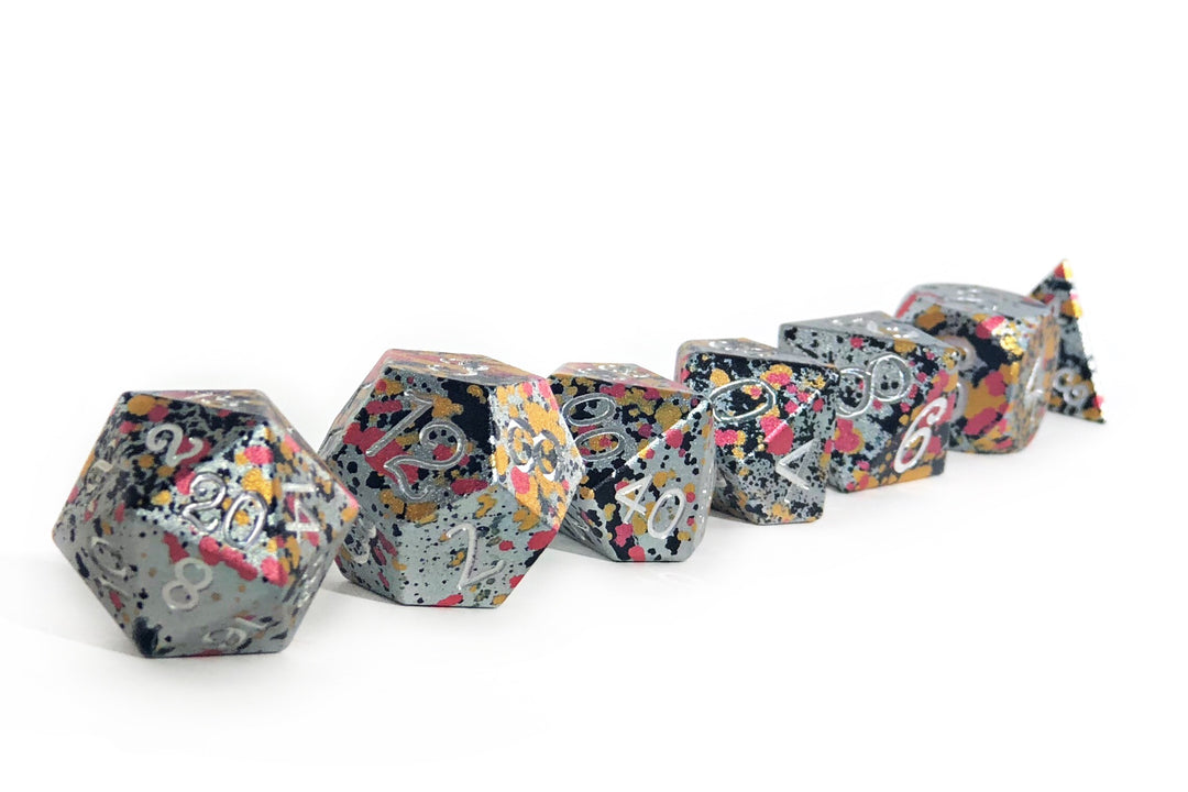 Level Up Dice - Xmachina Aluminium Set of 7 (Blatron)
