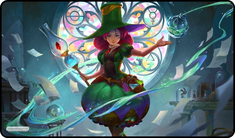 Gamermats - The Young Alchemist TCG Sized Playmat - Good Games