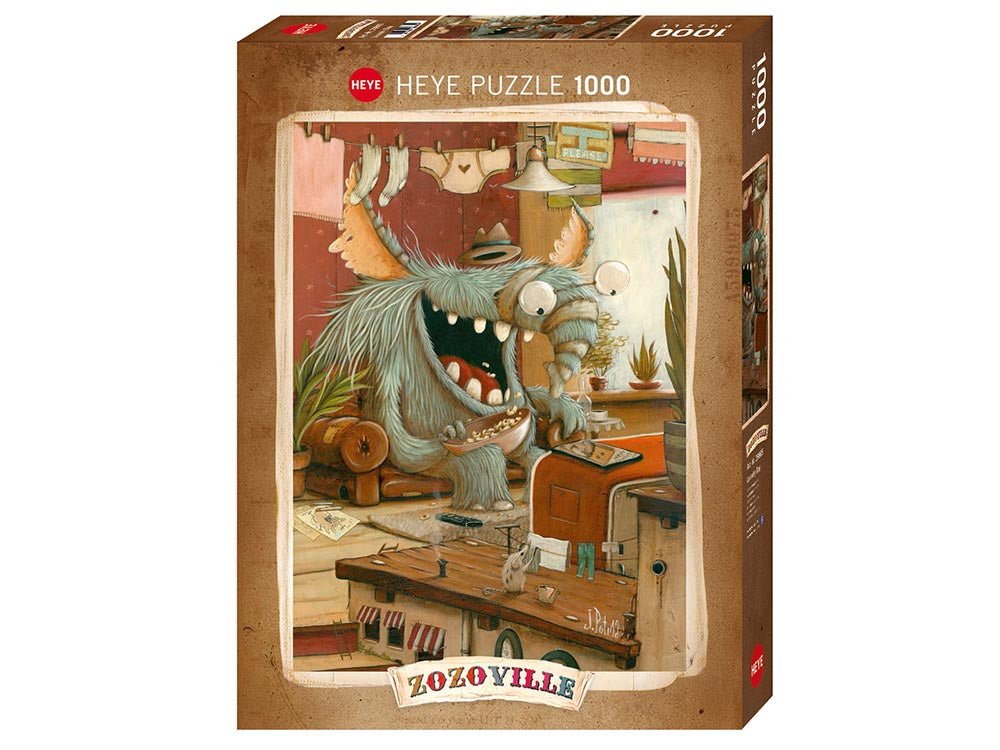 Heye - Zozoville Laundry Day 1000 Piece Jigsaw - Good Games