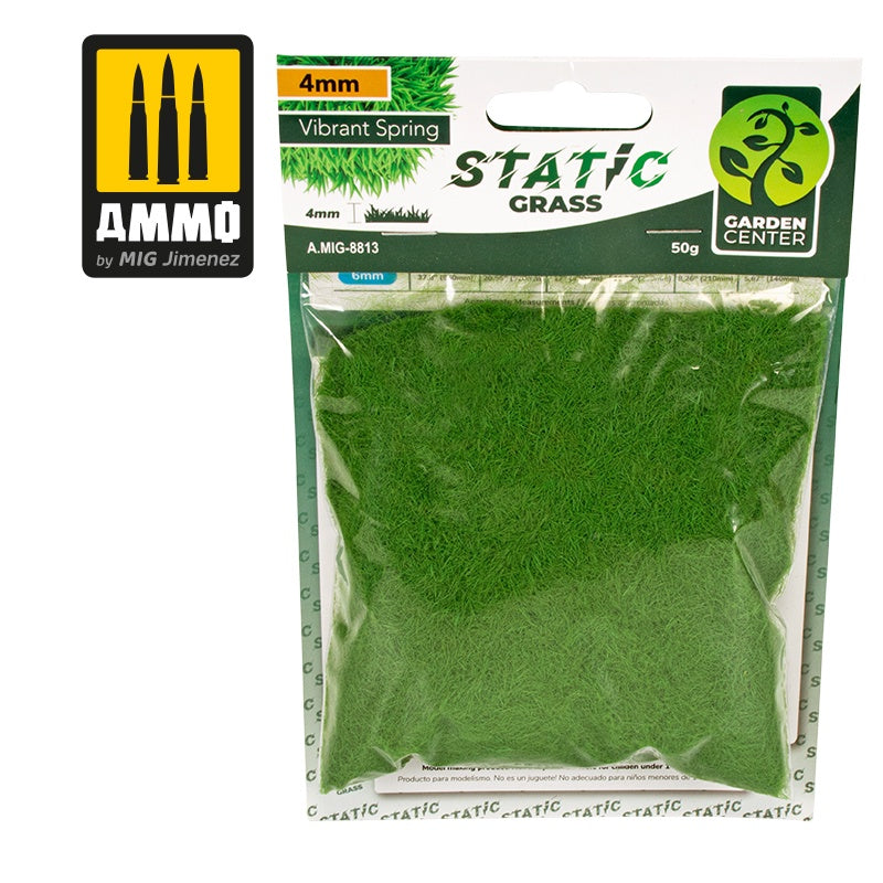 Ammo by MIG Dioramas - Static Grass - Vibrant Spring - 4mm - Good Games