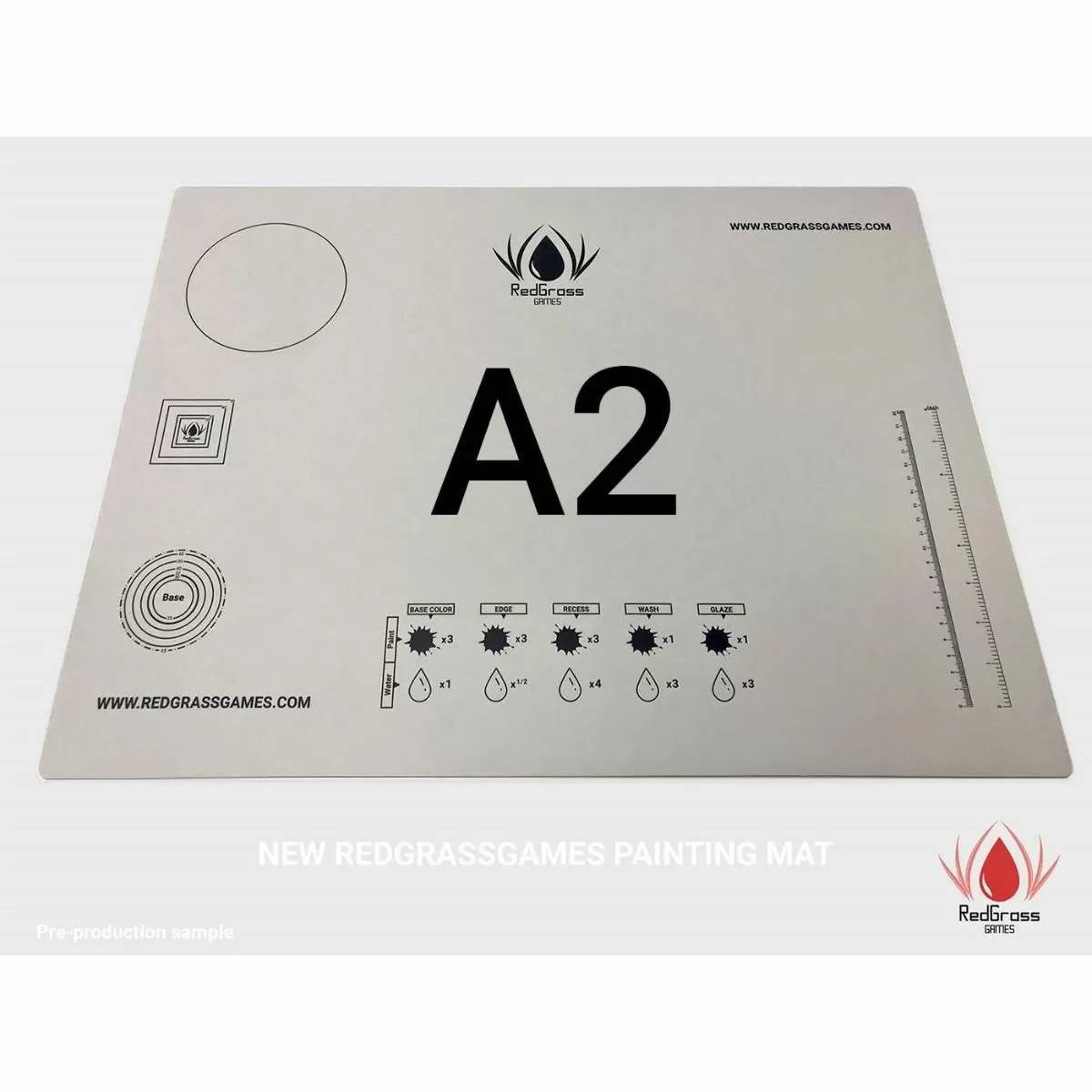 Redgrass Painting Mat A2- Cut Resistant - Good Games