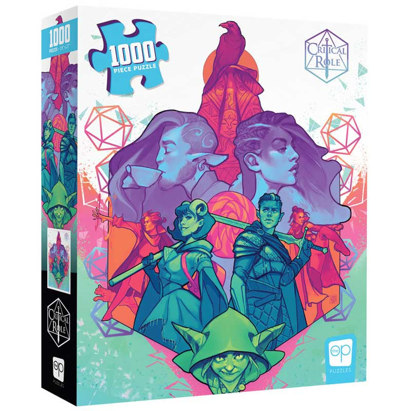 The OP Puzzle - Critical Role Mighty Nein 1000 Piece Jigsaw - Good Games