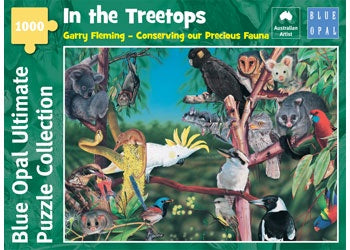 Blue Opal - Fleming: In the Treetops 1000 Piece Jigsaw - Good Games