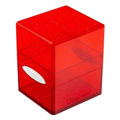 Ultra Pro - Deck Box Satin Tower Glitter - Red