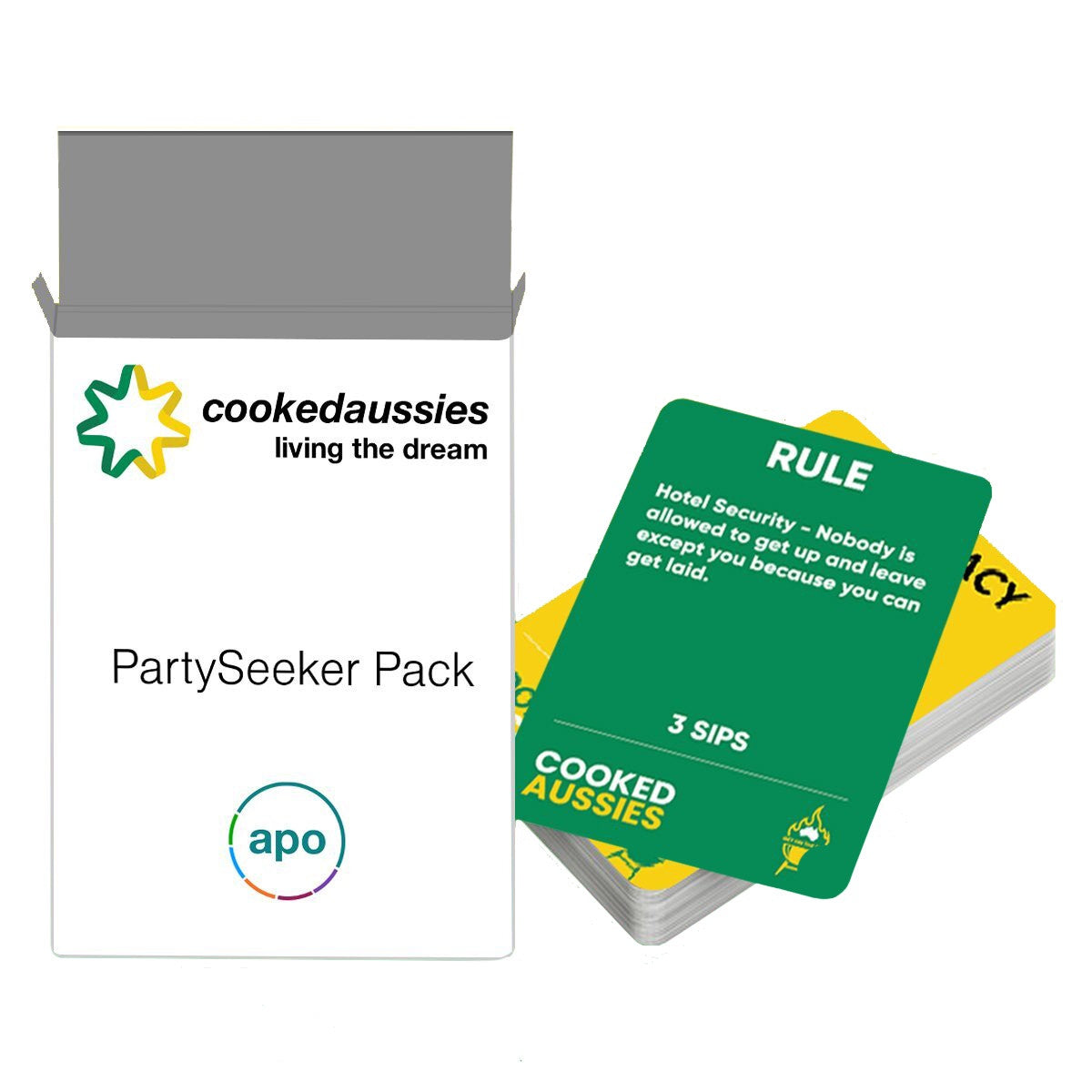 Cooked Aussies Party Seeker Pack - Good Games