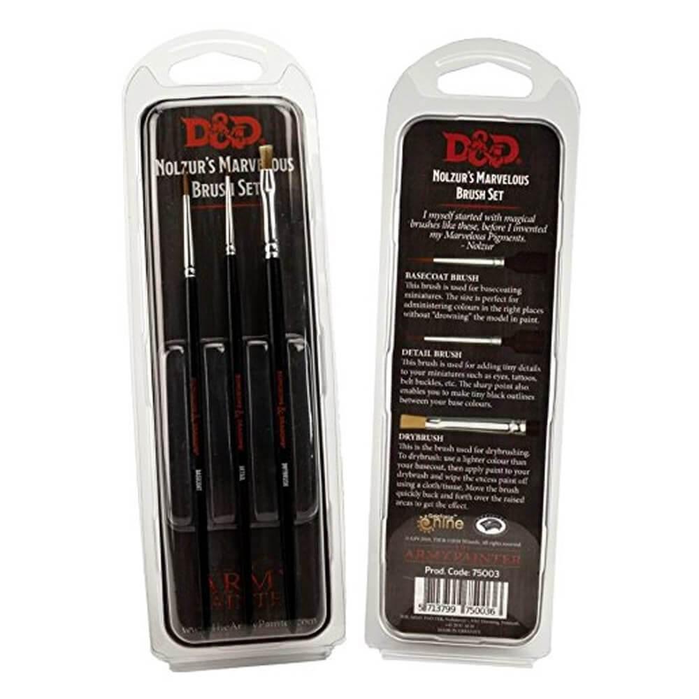 Dungeons & Dragons Nolzurs Marvelous Pigments Brush Set - Good Games