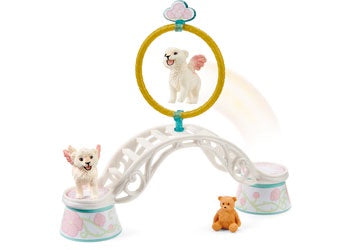 Schleich - Winged Baby Lion Training - Good Games